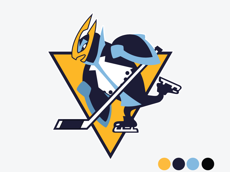 Illustration for article titled If NHL Logos Were Redone With Pokemon...